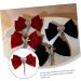 Housoutil Tassel Hair Clip Bowknot Hairpin Vintage Hair Bows Headpiece for Women Big Bow Large Hair Bow Clip Bow Hair Clips Girl Hair Bows Lip Gloss Pearlescent Miss - Buy Online on GoSupps.com