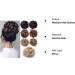 Medium Ash Brown Messy Hair Bun Scrunchie Extensions - 40g - Buy Online on GoSupps.com