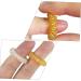 Safigle Finger Massage Ring Set - 10 Acupressure Sensory Toys for Stress Relief | Carbon Steel Decompression Tool - Buy Online on GoSupps.com
