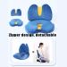 Ergonomic Seat Cushion (Seat Cushion+Chair Cushion) Hip and Waist Protection Detachable Zip Breathable Memory Foam Anti Stress Butt Pillow Improve Seat Comfort Green - Buy Online on GoSupps.com