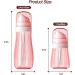 Mini Travel Spray Bottles for Hair & Face- 4 Pack Fine Mist Sprayers for Perfume, Cleaning Solutions, Alcohol & Oils (1.7oz/3.4oz) - Buy Online on GoSupps.com