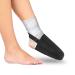 Gypsum socks for plaster foot casting socks toe cover adjustable protection plaster shoe plaster foot with anti -slide belt rehabilitation foot cover around the toes warm (black)