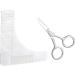 Sichler Men's Care Beard Stencil Set | Stainless Steel Shears & 2-in-1 Comb for Perfect Grooming - Buy Online on GoSupps.com