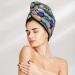 Beach Colored Pebbles Coral Velvet Dry Hair Cap | Perfect for Home Travel Pool Parties & More - Buy Online on GoSupps.com