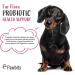 Canine Probiotics & Prebiotics Tablets for Dogs - 5 Billion CFU Chewable Supplements - 10 Strain Complex for Digestive & Gut Health - Chicken Flavour - 180 Tablets - Buy Online on GoSupps.com