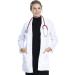 Dickies EDS Professional Women Scrubs Lab Coats 32 84400 Medium White