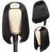 Supernova Hair U Part Bob Wig 8 Inch | Short Straight Human Hair Wig for Black Women | Brazilian 150% Density Natural Color Clip-in U-Part Wig - Buy Online on GoSupps.com