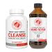 Silver Fern Brand Ultimate Clean-Up Kit - Mild Issues - Cleanse Capsules & Nano Scrub Liquid I Kit 30 Day Supply No Gluten No Dairy Made in USA Mild Issues Clean-Up Kit - 1 Kit - 30 Day Supply
