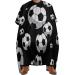 Holiday Soccer Professional Hair Cutting Cape Apron Salon Haircut Barber Hairdressing with Snap Closure