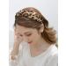 ShiQiao Spl Leopard Knot Wide Headband for Women - Stylish Hair Accessory for Girls - Buy Online on GoSupps.com