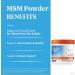 Doctor's Best MSM Powder with OptiMSM - 8.8 oz (250g) | Pure Joint Support - Buy Online on GoSupps.com