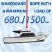 24FT Cyberoctopus Low-Stretch Wakeboard Rope with Floating Handle Combo - Buy Online on GoSupps.com
