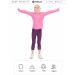 Girls UPF50+ Lightweight Hoodie - Neon Pink, 7-8 Years | Active Tee with Thumb Hole for Running & Workout | Long Sleeve Pullover Top for 3-12Years - Buy Online on GoSupps.com