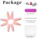 RUNRAYAY Pink French Fake Nails - Sequins Splicing Press On False Nails Kit for Women and Girls - Buy Online on GoSupps.com