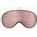 Shop Rose Gold Zebra Skin Sleep Mask | Adjustable Eye Shades for Women | Comfortable & Stylish Sleeping Cover - Buy Online on GoSupps.com