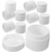 10pcs Empty Refillable Fragrance Diffuser Box - 150ml Hollow Lid Case for Bathroom Bedroom & Car - Buy Online on GoSupps.com