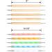 QWORK Dotting Pen Set - 10 Piece Nail Art Tools for Marbleizing & Embossed Patterns - Buy Online on GoSupps.com