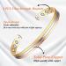 Vicmag Copper Bracelet for Women Men | 6x Ultra Strength Magnets | Adjustable Size | 99.99% Solid Pure Copper | Tricolor | Gift Box - Buy Online on GoSupps.com