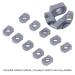 High-Efficiency Carbide Turning Inserts - 10-Piece Indexable Set for Steel (BLMP0603R-M) | International Shipping - Buy Online on GoSupps.com