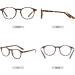 ZENOTTIC Vintage Round Glasses Frame | Retro Tortoise Nerd Glasses for Women & Men | Clear Lens No Prescription Needed - Buy Online on GoSupps.com