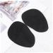 Mobestech Forefoot Gel Insoles - 2 Pair Shoe Riser Cushion Pads for High Heels | Sweat Absorbing Black Gel Shoe Inserts - Buy Online on GoSupps.com