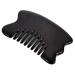 Tovinanna 1stk Massagekamm Face massage roller Face massage device Home tools Face tools Head and head skin massage clasp stab tool Volume-hair tool H rner body buffelo horn