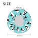 Cute Panda Shower Cap - Reusable Double Layer Bath Cap for Women | Waterproof & Elastic with PEVA Lining (1 piece) - Buy Online on GoSupps.com