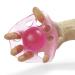 NRS Healthcare Handy Grip Hand and Wrist Exerciser Pink Light Grip Light strength