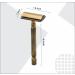 Pearl Double Edge Safety Razor for Men - Eco-Friendly Reusable Shaving Kit | Classic & Luxury Men's Shaving Experience - Buy Online on GoSupps.com
