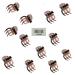 Cuhair Vintage Style Metal Alloy Small Hair Clips - 20 Pack Hair Accessories for Girls & Women - Buy Online on GoSupps.com