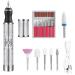 Fravsiu Cordless Manicure Pedicure Set Rechargeable Electric Nail Polish | Cordless Pedicure Tool Kit Cordless Electric Polishers for Shaping Polishing Edge Conditioning - Buy Online on GoSupps.com