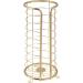 mDesign Omni Collection Toilet Paper Holder Stand - Stylish Soft Brass Finish - Freestanding Storage for 3 Rolls - Bathroom Floor Stand - Buy Online on GoSupps.com