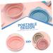 MAGICLULU 2pcs Makeup Brush Cleaning Bowl Scrubber Brush Cleaner Mat Makeup Sponge Washing Makeuo Makeup Cleaner Tool Cleaning Bowl Makeup Brush Cleaners Accessories Cosmetic 14.5x14.2cm Assorted Color - Buy Online on GoSupps.com