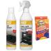HG Hob Oven Cleaner Spray Extra Strong 250ml HG Oven Grill & Barbecue Cleaner Spray 500ml 1x Oven Brite Hob Clean & Shine Set - Induction Ceramic Glass Electric Gas Grease Away Spray Cleaners