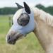 Busse fly mask Twin Fit Flexi in black thoroughbred grey