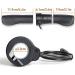 Bafang 3 Pin Half-Twist Throttle for BBS01B BBS02B BBSHD Mid Drive Motor - 17.7 inch Cable - E-Bike Conversion Kit - Buy Online on GoSupps.com