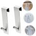 Gadpiparty 4 Pcs Bathroom Door Hook Shower Door Towel Rack Bath Towel Hook Bathroom Hanger Coat Hook Metal 17.8X4CMx2pcs Silverx2pcs - Buy Online on GoSupps.com