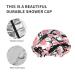 Women's Reusable Stretch Hem Flower Tree Pink Cherry Blossom Shower Cap - Buy Online on GoSupps.com