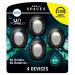 Febreze Small Spaces, Plug in Air Freshener Alternative for Home, Berry & Bramble, Odor Fighter for Strong Odor (4 Count) 1 Count (Pack of 1)