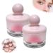 Creamy Blush Putty with Powder Puff Soft Creamy Blush Putty 3 In 1 Blush Mud Matte Powder Blush for Cheeks Multi-purpose Blush Putty with Powder Puff (3# One size) 3# 1 g (Pack of 2)