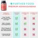 Further Food Premium Ashwagandha 1325 mg - Maximum Strength 120 Veg Capsules - Buy Online on GoSupps.com