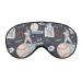 Light-Blocking Sleep Mask Baseball Player Eye Masks for Women Team Sports Sleeping Mask Comfortable and Soft Blindfold Eye Cover with Adjustable Strap for Men Color-1