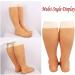CRODRES Realistic Men Silicone Foot Mask - Prosthetic Artificial Feet Sleeve for Halloween Cosplay - Buy Online on GoSupps.com