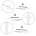 SESESFOUFU 50-Piece Nasal Hair Removal PP Stick - Facial Tools for Nose Growth & Face Hair Waxing Accessories - Buy Online on GoSupps.com