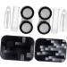 Solust Colored Contact Lens Case - Cute Holder & Travel Care Box for Lenses | Stylish & Practical Lens Containers for International Shipping - Buy Online on GoSupps.com