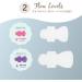 Maeves Ultra Thin Sanitary Pads for Women - 18 Count, Silky Soft & Highly Absorbent with Wings, 2 Absorption Levels for Heavy & Overnight Flows (Super + Overnight) - Buy Online on GoSupps.com
