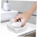 Cabilock Bow Soap Dish Soap Holder Soap Dish Shower Soap Container Soap Draining Container Soap Dish Ceramic Soap Rack Ceramic Soap Dish Bowknot Soap Case Ceramics Portable Soap Box White - Buy Online on GoSupps.com