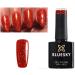 Bluesky GEL NAIL POLISH Orange Burnt Orange Gold Multi Fine Glitter Sparkle VIP15 Nail UV LED Soak Off 10ml (Requires LED/UV Lamp to Dry)