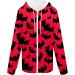 Halloween Costumes Halloween Print Sweatshirt with Pocket Casual Long Sleeve Fall Jackets Women Long Sweatshirt Hot Pink Large - Buy Online on GoSupps.com