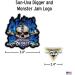 Monster Jam Son-Uva Digger Decal Pack - Set of 9 Monster Truck Vinyl Stickers - Buy Online on GoSupps.com